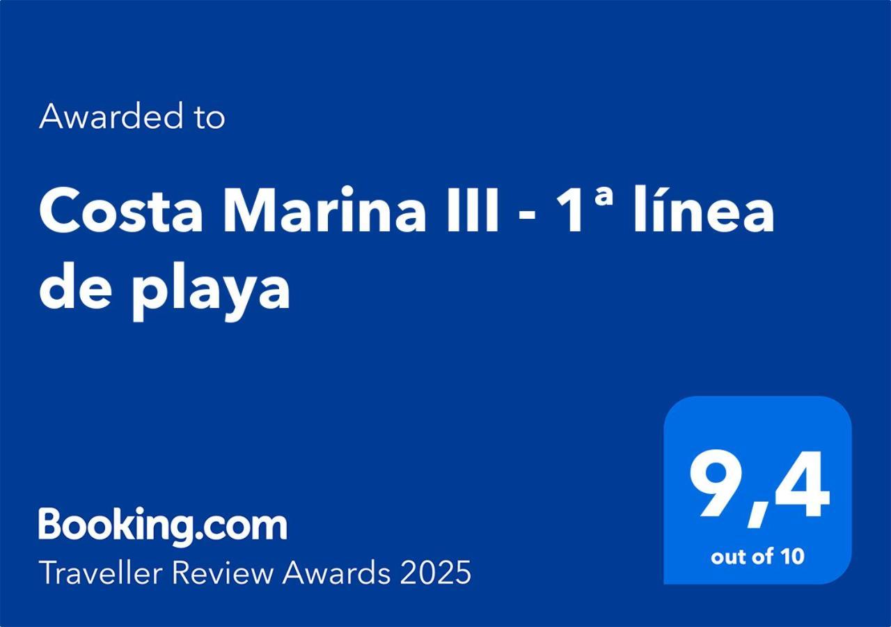 Costa Marina III - 1ª Linea De Playa Lejlighed El Borseral Eksteriør billede